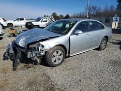 Salvage cars for sale at Memphis, TN auction: 2011 Chevrolet Impala LT