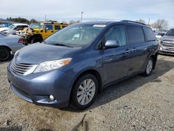 Vehiculos salvage en venta de Copart Sacramento, CA: 2015 Toyota Sienna XLE