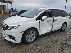 Salvage cars for sale at Tifton, GA auction: 2020 Honda Odyssey EXL