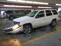 Jeep salvage cars for sale: 2002 Jeep Grand Cherokee Limited