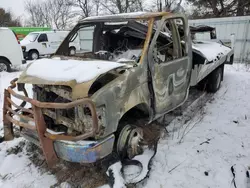 Salvage trucks for sale at Albany, NY auction: 2022 Ford Econoline E350 Super Duty Cutaway Van