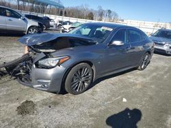 Salvage cars for sale at Spartanburg, SC auction: 2019 Infiniti Q70L 3.7 Luxe