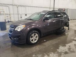 Salvage cars for sale at Avon, MN auction: 2015 Chevrolet Equinox LT