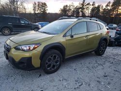 Subaru salvage cars for sale: 2021 Subaru Crosstrek Sport