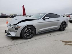 Salvage cars for sale at Grand Prairie, TX auction: 2020 Ford Mustang