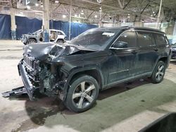 Jeep salvage cars for sale: 2021 Jeep Grand Cherokee L Limited