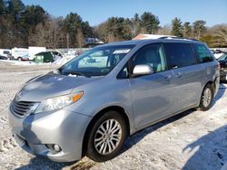 Vehiculos salvage en venta de Copart Mendon, MA: 2014 Toyota Sienna XLE