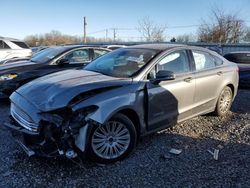 Salvage cars for sale at Hillsborough, NJ auction: 2013 Ford Fusion SE Hybrid