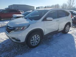 Salvage cars for sale from Copart Wayland, MI: 2015 Honda CR-V EXL