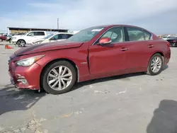 2014 Infiniti Q50 Hybrid Premium en venta en Grand Prairie, TX