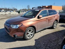 Mitsubishi salvage cars for sale: 2014 Mitsubishi Outlander SE