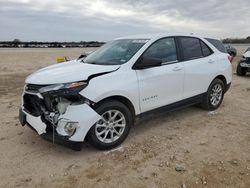 Salvage cars for sale at San Antonio, TX auction: 2020 Chevrolet Equinox LS