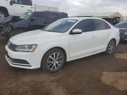 Volkswagen salvage cars for sale: 2017 Volkswagen Jetta SE