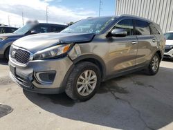 Salvage cars for sale at New Orleans, LA auction: 2017 KIA Sorento LX