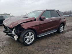 Salvage cars for sale at Hillsborough, NJ auction: 2013 Mercedes-Benz ML 350 4matic