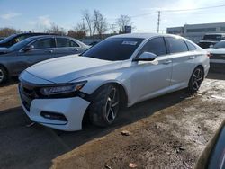 Salvage cars for sale from Copart Chicago Heights, IL: 2018 Honda Accord Sport