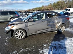 Salvage cars for sale at Brookhaven, NY auction: 2014 Hyundai Accent GLS