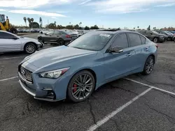 Infiniti Vehiculos salvage en venta: 2021 Infiniti Q50 RED Sport 400