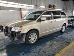 Salvage cars for sale at Fort Wayne, IN auction: 2016 Chrysler Town & Country Touring