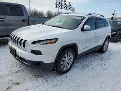 Salvage Cars with No Bids Yet For Sale at auction: 2016 Jeep Cherokee Limited