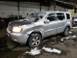 Salvage cars for sale at Denver, CO auction: 2011 Honda Pilot Exln