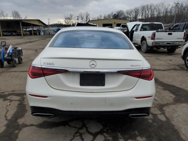 2021 Mercedes-Benz S 580 4matic