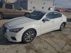 Salvage cars for sale at Sun Valley, CA auction: 2019 Infiniti Q50 Pure