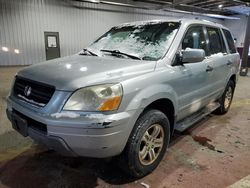 Salvage cars for sale at Marlboro, NY auction: 2003 Honda Pilot EXL