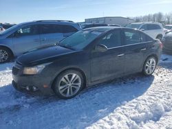 Salvage cars for sale from Copart Wayland, MI: 2011 Chevrolet Cruze LTZ