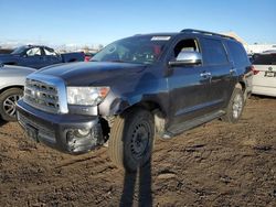 Salvage cars for sale from Copart Cleveland: 2015 Toyota Sequoia Limited