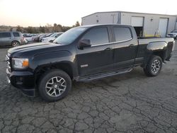 Salvage cars for sale from Copart Vallejo, CA: 2016 GMC Canyon SLE