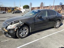 Carros salvage a la venta en subasta: 2011 Infiniti G25 Base