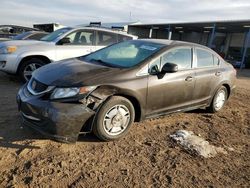 Salvage cars for sale at Brighton, CO auction: 2013 Honda Civic HF