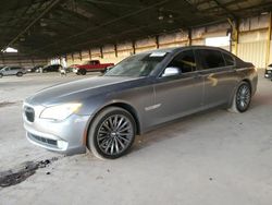 BMW salvage cars for sale: 2012 BMW 740 LI