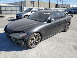 Alfa Romeo Giulia Vehiculos salvage en venta: 2018 Alfa Romeo Giulia TI