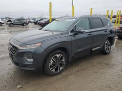 Salvage cars for sale at auction: 2020 Hyundai Santa FE Limited