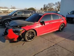 Salvage cars for sale at Sacramento, CA auction: 2022 Honda Civic SI