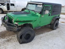 Salvage cars for sale at Bismarck, ND auction: 2004 Jeep Wrangler / TJ Sport