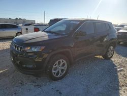 Salvage cars for sale at Temple, TX auction: 2024 Jeep Compass Sport