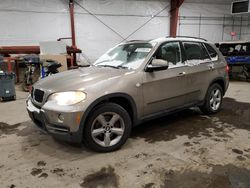 Salvage cars for sale from Copart Center Rutland, VT: 2008 BMW X5 3.0I