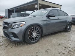 Salvage cars for sale from Copart West Palm Beach, FL: 2018 Mercedes-Benz GLC Coupe 43 4matic AMG