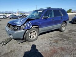 Subaru salvage cars for sale: 2003 Subaru Forester 2.5X