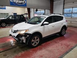 Salvage cars for sale at Angola, NY auction: 2015 Toyota Rav4 XLE