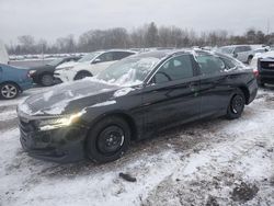 Salvage cars for sale at Chalfont, PA auction: 2022 Honda Accord Sport