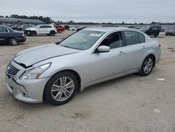 Vehiculos salvage en venta de Copart Harleyville, SC: 2013 Infiniti G37 Base