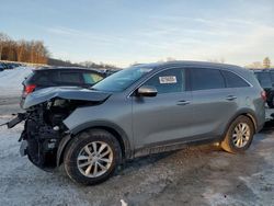 Salvage cars for sale at West Warren, MA auction: 2017 KIA Sorento LX