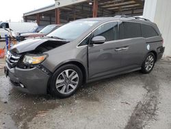 Salvage cars for sale at Riverview, FL auction: 2016 Honda Odyssey Touring