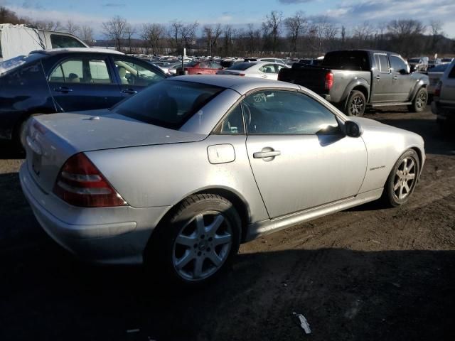 2001 Mercedes-Benz SLK 230 Kompressor