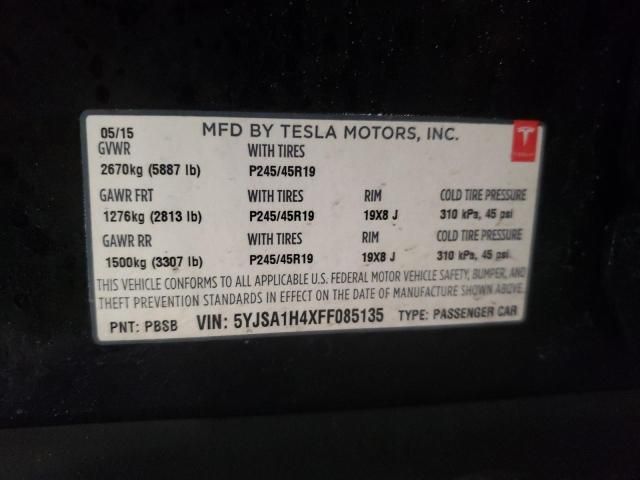 2015 Tesla Model S P85D