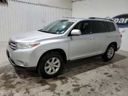 Salvage cars for sale at Tulsa, OK auction: 2012 Toyota Highlander Base